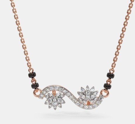 Floral Grace Mangalsutra